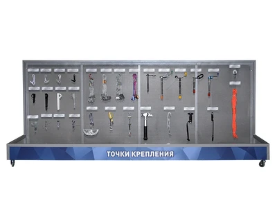 Демонстрационный стенд с оригинальными образцами "Точки крепления" Zarnitza 1341435364