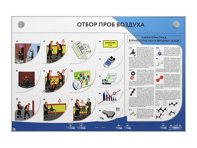 Интерактивный электрифицированный стенд "Отбор проб воздуха" Zarnitza 1281706513