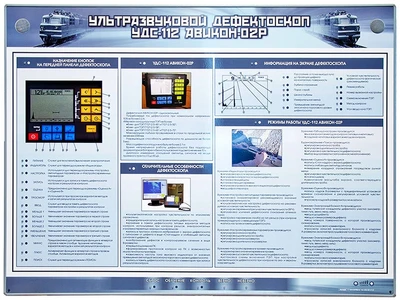 Электрифицированный стенд "Ультразвуковой дефектоскоп УДС-112 Авикон-02Р" Zarnitza 295294203