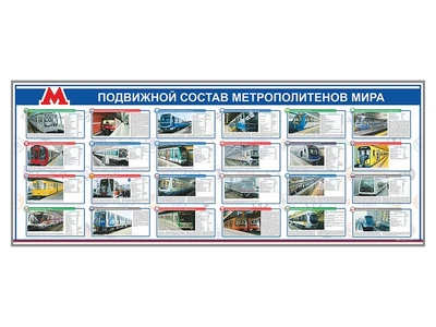 Электрифицированный стенд "Подвижной состав метрополитенов мира" Zarnitza 1363307393