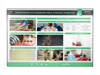 Электрифицированный стенд "Лабораторные исследования мяса и мясных продуктов" Zarnitza 367156479