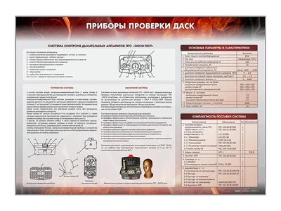 Информационный стенд "Приборы проверки ДАСК" Zarnitza 96032234
