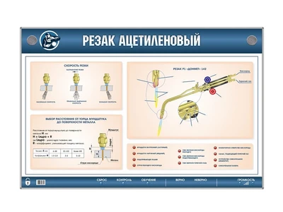 Электромеханический стенд "Резак ацетиленовый" Zarnitza 2049846457