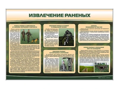 Информационный стенд "Извлечение раненых" Zarnitza 1375942167