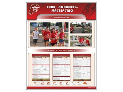 Информационный стенд "Сила, ловкость, мастерство" Zarnitza 1092855877