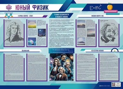 Стенд-уголок "Юный физик" Zarnitza 1426841468
