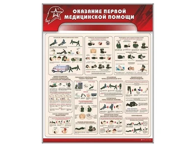 Информационный стенд "Оказание первой медицинской помощи" Zarnitza 2036815420