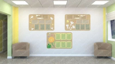 Комплект информационных стендов "Весна" «Умничка» 1498732405