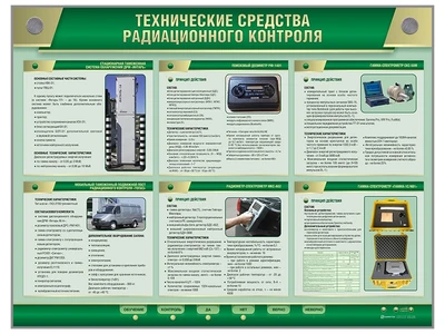 Стенд электрифицированный "Технические средства радиационного контроля" Zarnitza 848158436