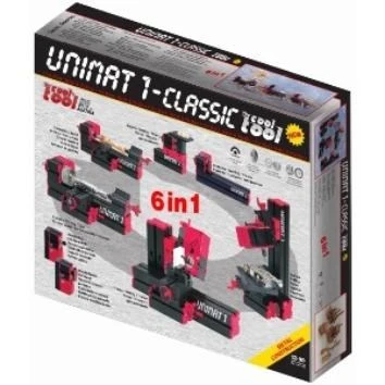 Конструктор модульных станков UNIMAT 1 Classic (6в1). Базовый набор. 160141 EDUR 615588550
