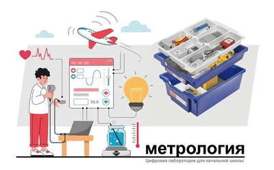 Цифровая лаборатория по метрологии для начальной школы "НАУРАША" 2114580654