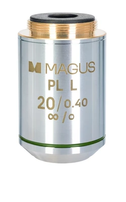 Объектив MAGUS 20PLL 20х/0,40 Plan L WD 8,80 мм 139411464