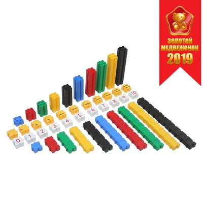 Развивающий конструктор Morphun Kindermaths Double Set «3D Математика», 350 деталей 520261368