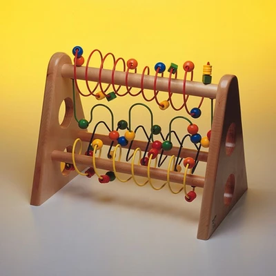 Развивающая игра лабиринт проволочный настольный (треугольная призма) Joy Toy BV 1685991197