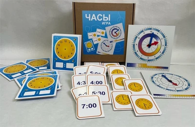 Развивающая игра «ЧАСЫ» УЛЯ 2049083685