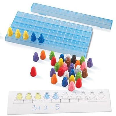 Развивающий игровой набор "Пингвины на льдине" Learning Resources LER3311 (110 элементов) 750904476