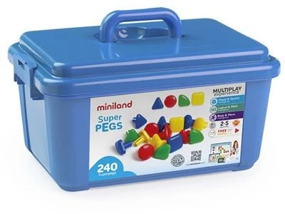 Гигантская мозаика: Набор фишек Miniland MIN 95072 2117444819