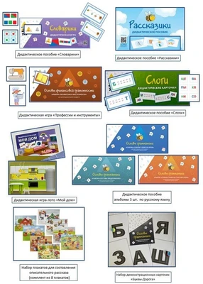 Комплект "Настольные лингвистические игры" УЛЯ 2110762269