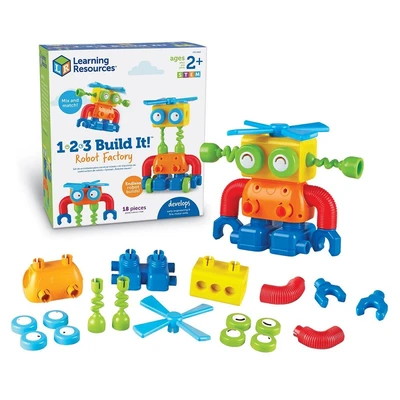 Развивающий игровой набор "Робот Билд. СТЕМ-набор" (18 элементов) Learning Resources LER2869 1479451519