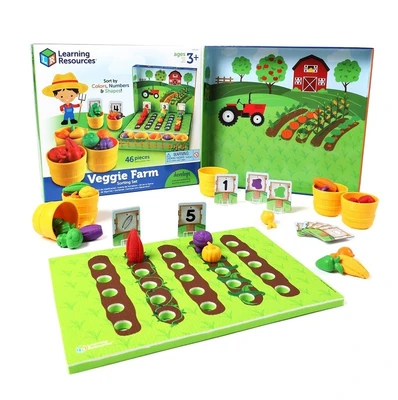 Развивающий игровой набор "Выращиваем овощи" (46 элементов) Learning Resources LER5553 535484904