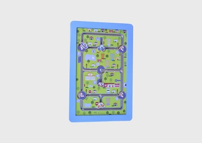 Игровая панель "Городок" Romsens 2083871798