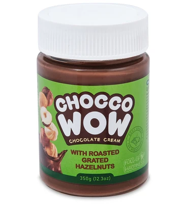 SN-37/2 Шоколадный крем с жареным тертым фундуком 350гр (ChoccoWow) 1836120365