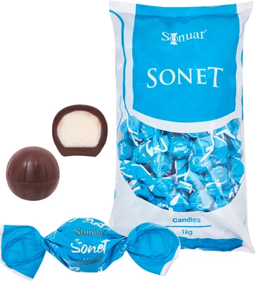 SN-31/1 Шоколадные конфеты «Сонет» молочный 1,0кг (Sonuar) 864371752