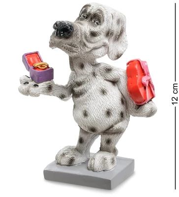 RV-909 Статуэтка Собака Далматинец «Подарок от чистого сердца» (W.Stratford) 1119893679