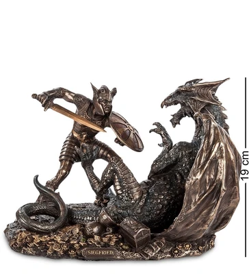 WS-657 Статуэтка «Зигфрид, побеждающий Дракона» 803174022