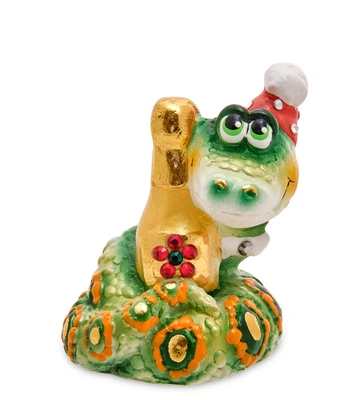 GYP-13/3-B Фигурка гипсовая «Змея с шампанским» 48531070