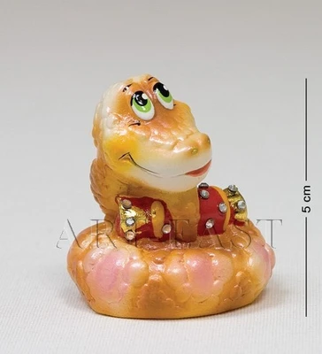 15912 Фигурка гипсовая «Змея с конфеткой» эк. 916351655