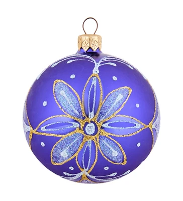 НФШ-1644 Ел.украшение Шар «Рождественская звезда» 85 мм 1086021221