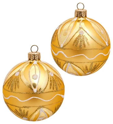 НФШ-1205/4 Набор ел.украшений Шар 2шт «Соната» 80 мм 788369908