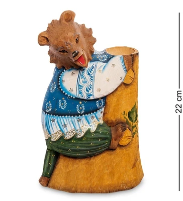 РД- 64 Фигурка Медведь (Резной) 22см 514830986
