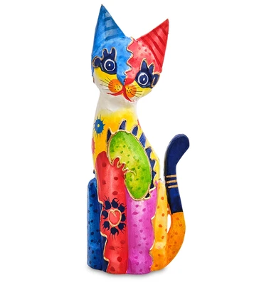99-129-03 Фигурка «Кошка» бол. 30 см (албезия, о.Бали) 526598220