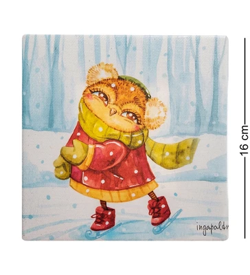 SZ-189 Жикле «Совы зимой на юг не улетают» 16х16 1385815343