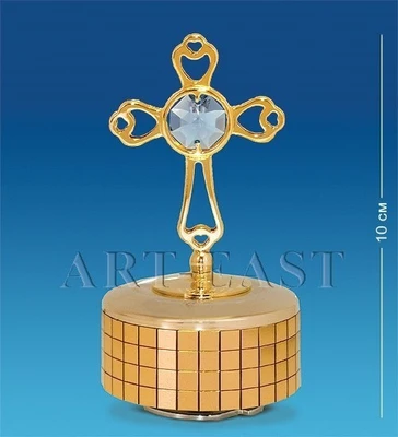 AR-3538/ 3 Фигурка музыкальная «Крест» (Юнион) 2082412575