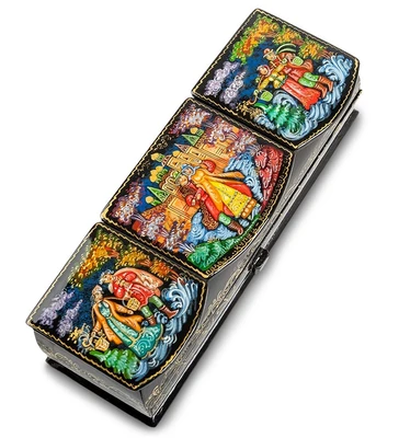 ШК-85/11 Шкатулка «Купец-Калашников» С.М. 1454399197