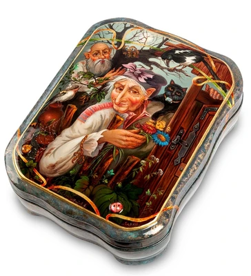 ШК-65/ 3 Шкатулка «Баба яга» исп. Мостов 32488488