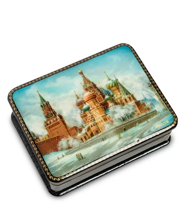 ШК-19/10-C Шкатулка в технике декупаж «Москва» (10х8х3,5) 1007864937