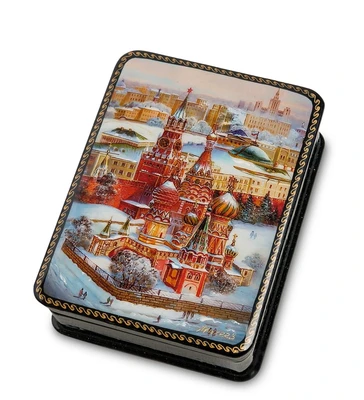 ШК-19/10-A Шкатулка в технике декупаж «Москва» (10х8х3,5) 1973287210