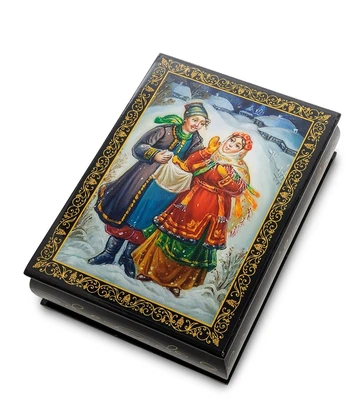 ШК-11/ 6-A Шкатулка в технике декупаж (13х18х4) 1011801312