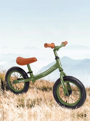 Двухколесный беговел AMAROBABY ROAD RACER, зеленый AB22-34RR/13