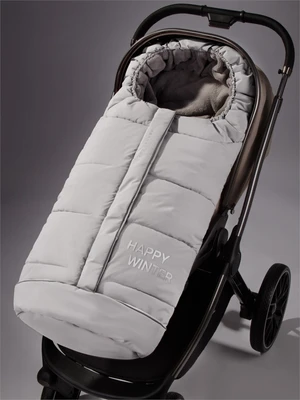 Конверт зимний детский Amarobaby POLAR, серый, размер 105 AB-OD25-6103P-SE-105