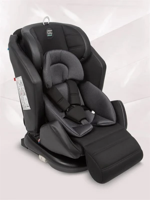 Автокресло детское AMAROBABY Favorite ISOFIX с усиленной боковой поддержкой, группа 0+/1/2/3, (чёрный/графит) AB24-20FAV/0910