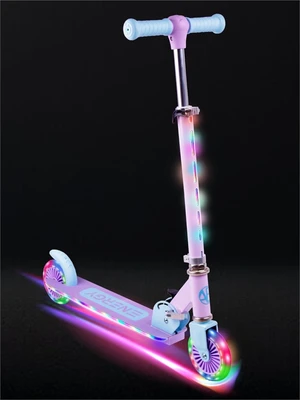 Самокат детский двухколёсный Amarobaby, Energy, фиолетовый/голубой AB23-27ENE/2219
