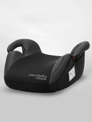 Автокресло детское (бустер) AMAROBABY Spector, группа III, (чёрный/серый) AB222007SChSe/09