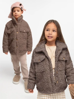 Жакет детский  Amarobaby LAMA, цвет шоколадный AB-OD23-20L/42-110