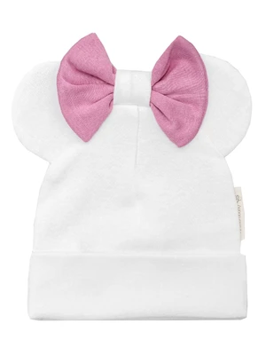 Чепчик (шапочка) детская AMAROBABY Nature essence mini, молочный AB-OD22-NE16Mi1/33-38