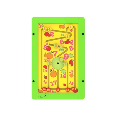 Дидактическая настенная панель IKC Abacus Wheel Green 1529937689